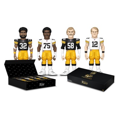 Pittsburgh Steelers Funko Exclusive NFL Rushmore Four-Pack Vinyl Gold Legends 12 Figures - Limited Edition