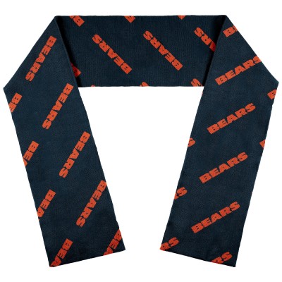 Chicago Bears WEAR by Erin Andrews Team Wordmark Scarf