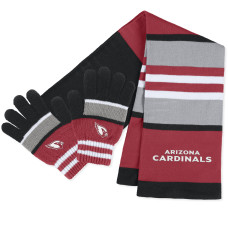 Женская Шарф Arizona Cardinals WEAR by Erin Andrews Stripe Glove & Set