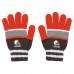 WoCleveland Browns WEAR by Erin Andrews Stripe Glove & Scarf Set