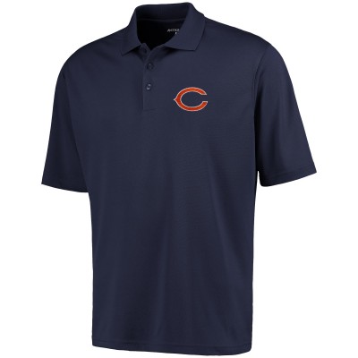 Chicago Bears Antigua Navy Pique Xtra-Lite Polo
