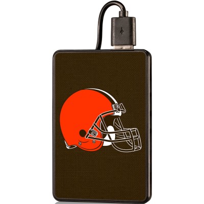 Проводной Power Bank Cleveland Browns Solid 2000 mAh - оригинальные аксессуары NFL Кливлэнд Браунс