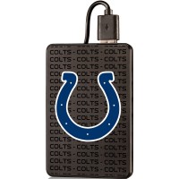 Проводной Power Bank Indianapolis Colts Text Backed 2000 mAh