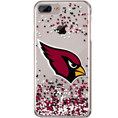 Чехол на iPhone Arizona Cardinals iPhone with Confetti Design - оригинальные аксессуары NFL Аризона Кардиналс