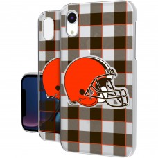 Чехол на iPhone Cleveland Browns iPhone with Plaid Design