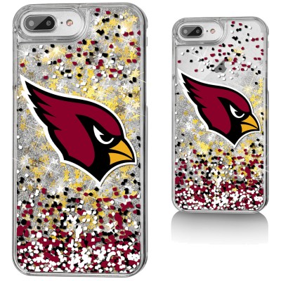 Чехол на iPhone Arizona Cardinals iPhone with Confetti Design - оригинальные аксессуары NFL Аризона Кардиналс