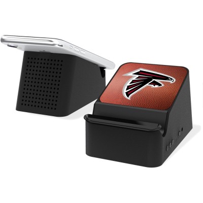 Колонка Bluetooth с беспроводной зарядкой для Apple и Samsung Atlanta Falcons Wireless - оригинальные аксессуары NFL Атланта Фэлконс