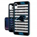 Чехол на iPhone Carolina Panthers iPhone Clear Field Design - оригинальные аксессуары NFL Каролина Пантэрз Чехол на iPhone Carolina Panthers iPhone Clear Field Design - оригинальные аксессуары NFL Каролина Пантэрз