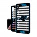 Чехол на iPhone Carolina Panthers iPhone Clear Field Design - оригинальные аксессуары NFL Каролина Пантэрз