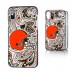 Чехол на iPhone Cleveland Browns iPhone Clear Paisley Design - оригинальные аксессуары NFL Кливлэнд Браунс
