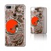Чехол на iPhone Cleveland Browns iPhone Clear Paisley Design - оригинальные аксессуары NFL Кливлэнд Браунс