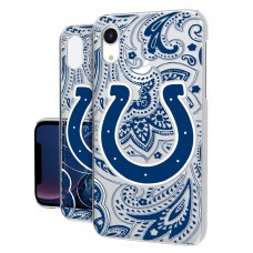 Чехол на iPhone Indianapolis Colts iPhone Clear Paisley Design