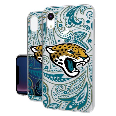 Чехол на iPhone Jacksonville Jaguars iPhone Clear Paisley Design