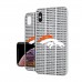 Чехол на iPhone Denver Broncos iPhone Clear Text Backdrop Design