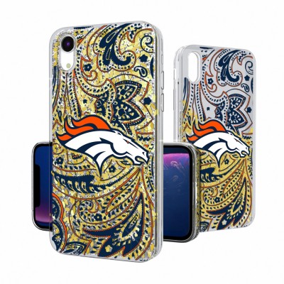 Чехол на iPhone Denver Broncos iPhone Paisley Design