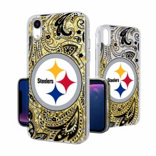 Чехол на iPhone Pittsburgh Steelers iPhone Paisley Design