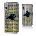 Чехол на iPhone Carolina Panthers iPhone Text Backdrop Design - оригинальные аксессуары NFL Каролина Пантэрз