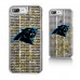 Чехол на iPhone Carolina Panthers iPhone Text Backdrop Design - оригинальные аксессуары NFL Каролина Пантэрз