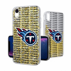 Чехол на iPhone Tennessee Titans iPhone Text Backdrop Design