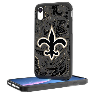 Чехол на iPhone New Orleans Saints iPhone Rugged Paisley Design