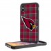 Чехол на iPhone Arizona Cardinals iPhone Rugged Plaid Design - оригинальные аксессуары NFL Аризона Кардиналс