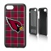 Чехол на iPhone Arizona Cardinals iPhone Rugged Plaid Design - оригинальные аксессуары NFL Аризона Кардиналс
