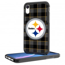 Чехол на iPhone Pittsburgh Steelers iPhone Rugged Plaid Design