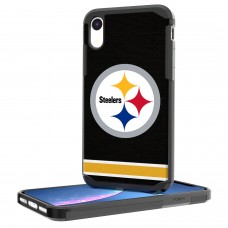 Чехол на iPhone Pittsburgh Steelers iPhone Rugged Stripe Design