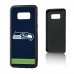 Чехол на телефон Samsung Seattle Seahawks Galaxy Stripe Design