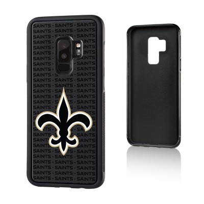 Чехол на телефон Samsung New Orleans Saints Galaxy Text Backdrop Design