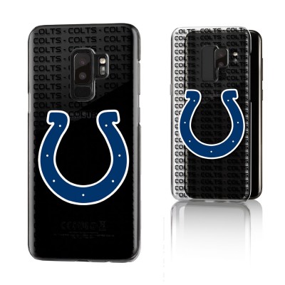 Чехол на телефон Samsung Indianapolis Colts Galaxy Clear Text Backdrop Design