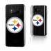 Чехол на телефон Samsung Pittsburgh Steelers Galaxy Clear Text Backdrop Design