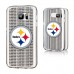 Чехол на телефон Samsung Pittsburgh Steelers Galaxy Clear Text Backdrop Design