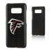 Чехол на телефон Samsung Atlanta Falcons Galaxy Slim Text Backdrop Design - оригинальные аксессуары NFL Атланта Фэлконс