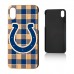 Чехол на iPhone Indianapolis Colts iPhone Bamboo Plaid Design