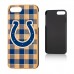 Чехол на iPhone Indianapolis Colts iPhone Bamboo Plaid Design