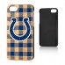 Чехол на iPhone Indianapolis Colts iPhone Bamboo Plaid Design