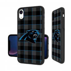 Чехол на iPhone Carolina Panthers iPhone Plaid Design Bump Case