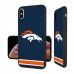 Чехол на телефон Чехол на iPhone Denver Broncos iPhone Stripe Design Bump