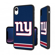 Чехол на iPhone New York Giants iPhone Stripe Design Bump Case