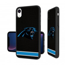 Чехол на iPhone Carolina Panthers iPhone Stripe Design Bump Case
