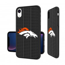 Чехол на iPhone Denver Broncos iPhone Text Backdrop Design Bump Case