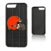 Чехол на iPhone Cleveland Browns iPhone Text Backdrop Design Bump Case - оригинальные аксессуары NFL Кливлэнд Браунс