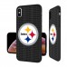 Чехол на телефон Чехол на iPhone Pittsburgh Steelers iPhone Text Backdrop Design Bump