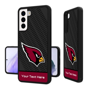 Именной чехол на телефон Samsung Arizona Cardinals Endzone Plus Design Galaxy - оригинальные аксессуары NFL Аризона Кардиналс