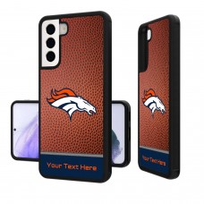 Именной чехол на телефон Samsung Denver Broncos Football Design Galaxy
