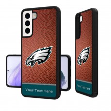 Именной чехол на телефон Samsung Philadelphia Eagles Football Design Galaxy
