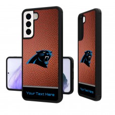 Именной чехол на телефон Samsung Carolina Panthers Football Design Galaxy