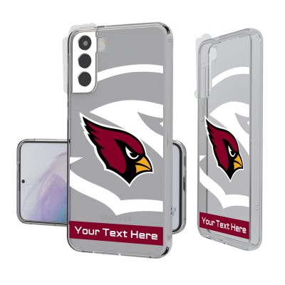 Именной чехол на телефон Samsung Arizona Cardinals Tilt Design Galaxy - оригинальные аксессуары NFL Аризона Кардиналс