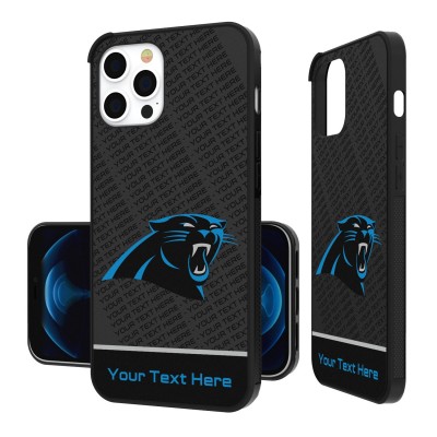 Именной чехол на iPhone Carolina Panthers Endzone Plus Design - оригинальные аксессуары NFL Каролина Пантэрз